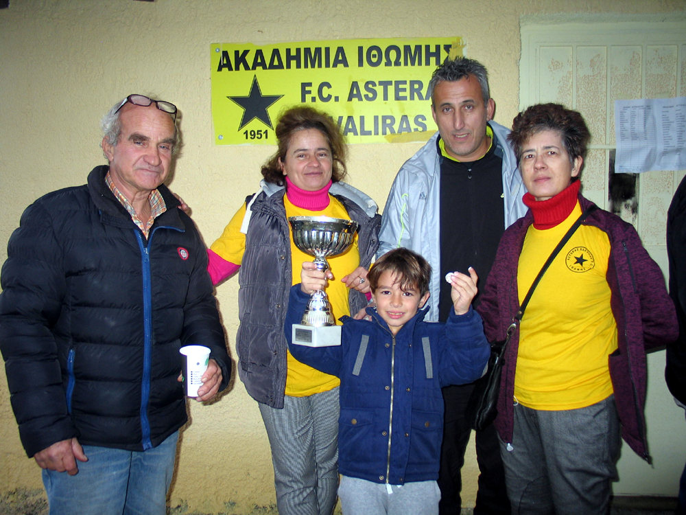 Aστέρας Βαλύρας: Ο τζούνιορ Τάκης Ν. Καρύδης κέρδισε το φλουρί (photos)