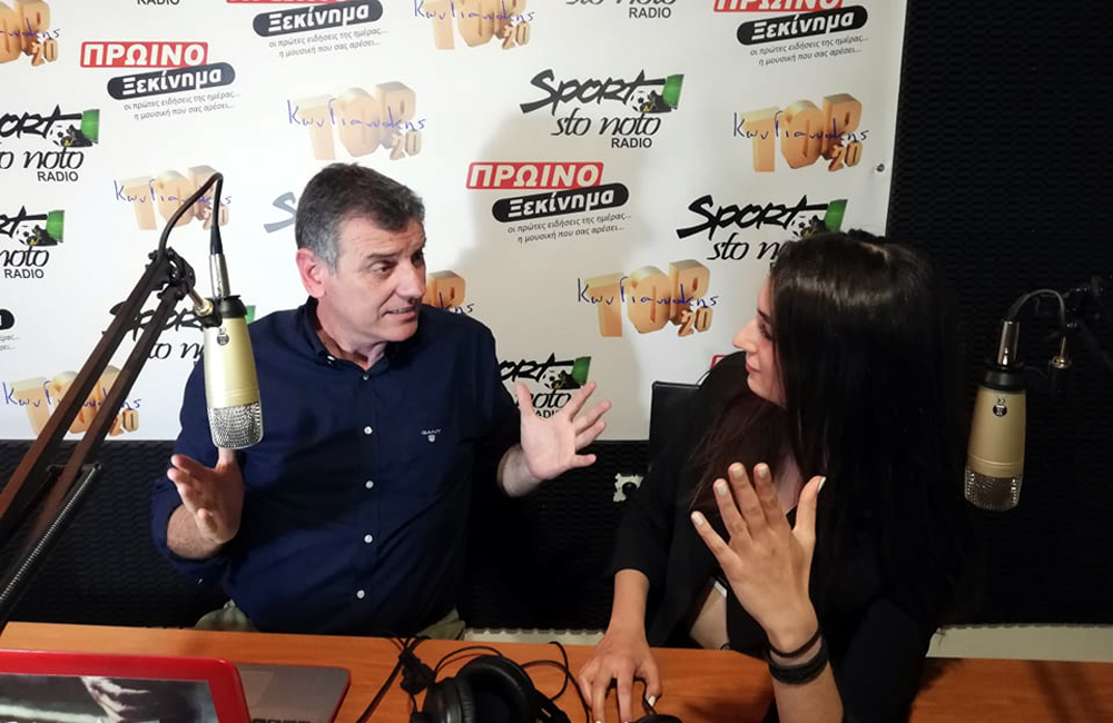 Το Σάββατο ξανά το Sport Sto Noto Radio (5-8 μ.μ.)!