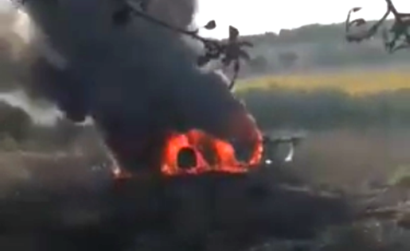 ΣΟΚ: Αγρότης αποτεφρώνεται στο τρακτέρ του, στην Χαλκιδική! (video)