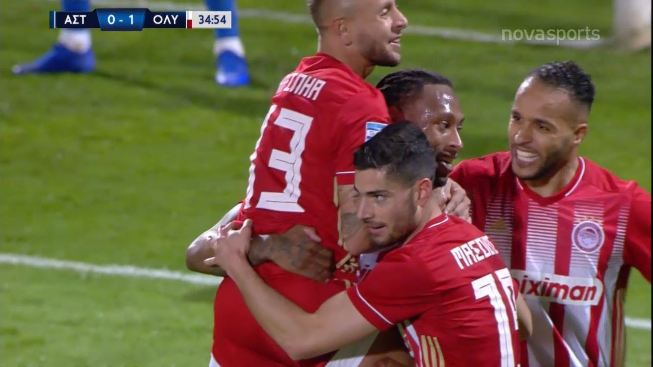 Ολυμπιακός &#8211; Αστέρας Τρίπολης: To 0-1του Σεμέδο!  (video)