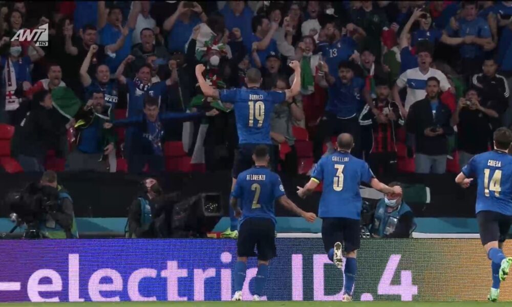 Ιταλία - Αγγλία 1-1 (3-2 πεν.)
