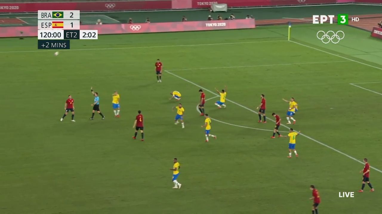 Βραζιλία &#8211; Ισπανία 2-1 (1-1 κ.δ)