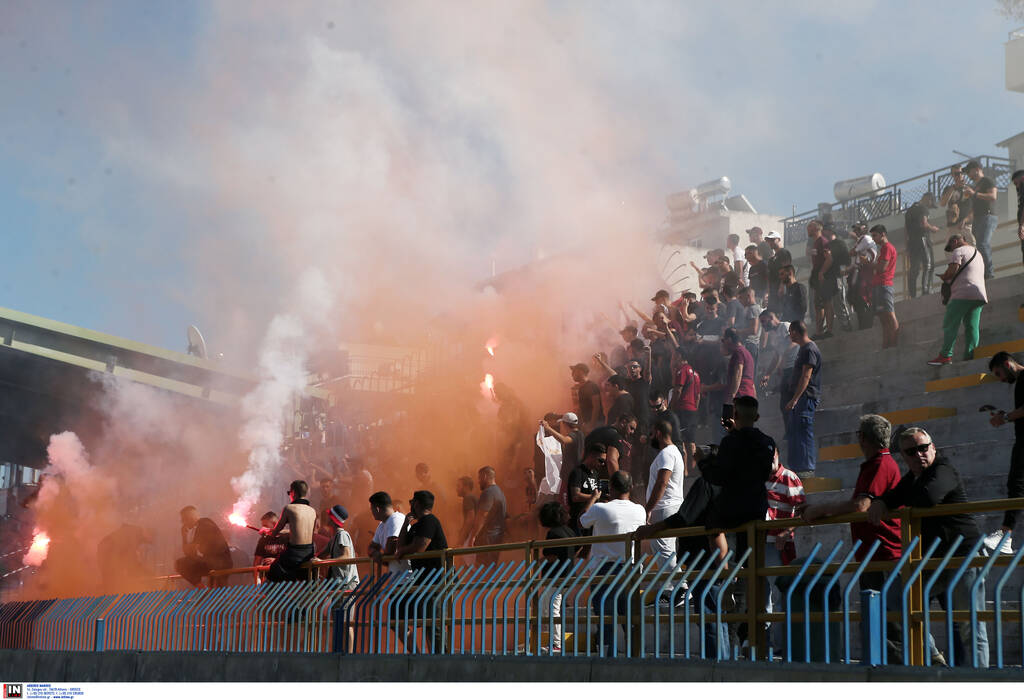 Κύπελλο Ελλάδας: Χαμός στο Εθνικός-Προοδευτική – Πανηγυρισμοί και ένταση (video+photos)