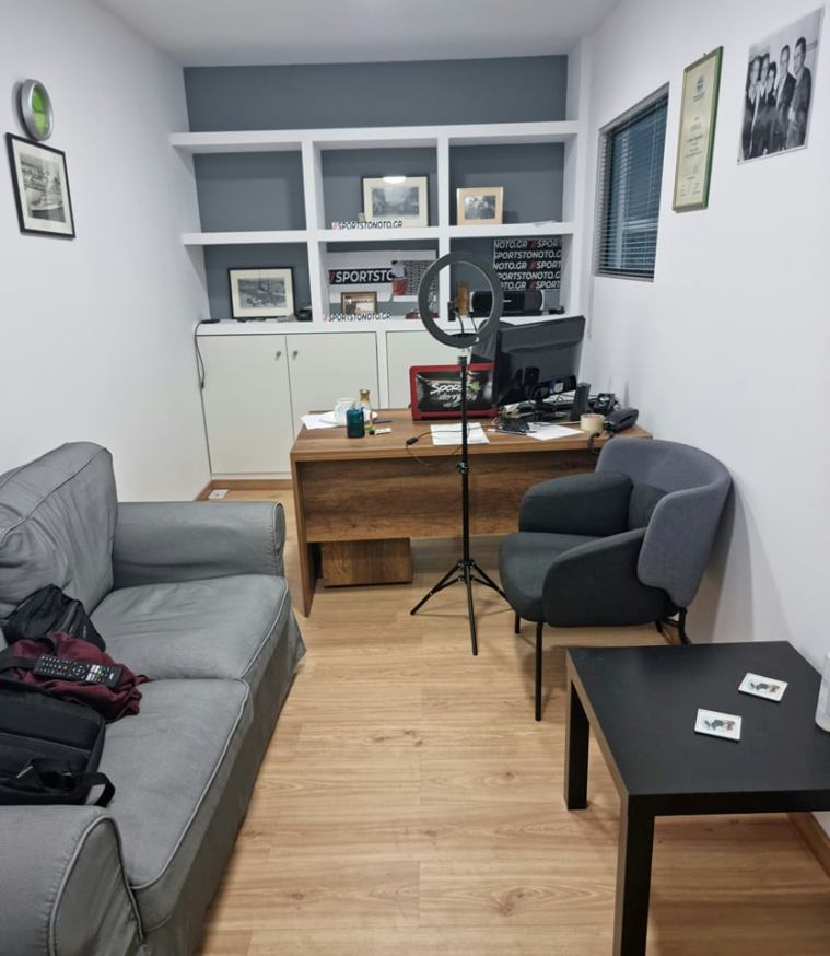 Έτοιμα τα νέα Studios του Sportstonoto.gr! (+pics-video)