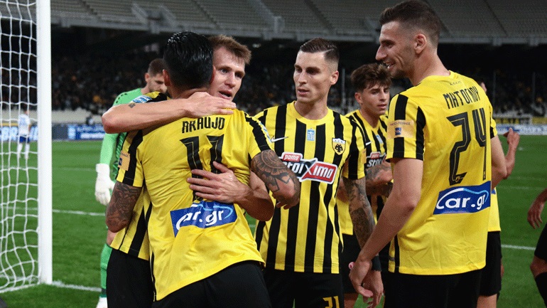ΑΕΚ – Ατρόμητος 3-0: Με αύρα Γιαννίκη…