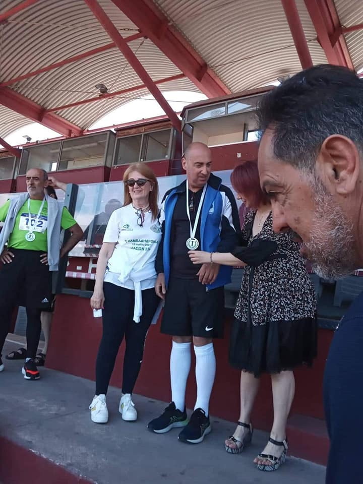 ΣΤΙΒΟΣ: Τρια μεταλλια ο Δημ. Περιβολαράκης στους Πανελλήνιους  αγώνες Λάρισας Νεφροπαθών &#038; Μεταμοσχευμένων
