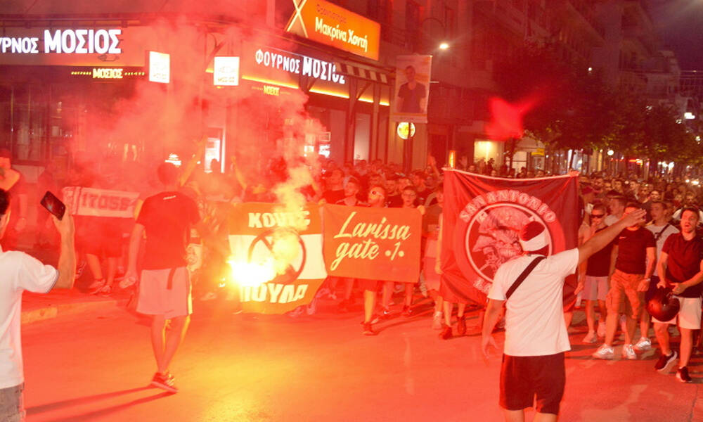Οπαδοί της ΑΕΛ γιόρτασαν την αποχώρηση Κούγια &#8211; Τι είπε ο νέος ιδιοκτήτης της ΠΑΕ (+videos)