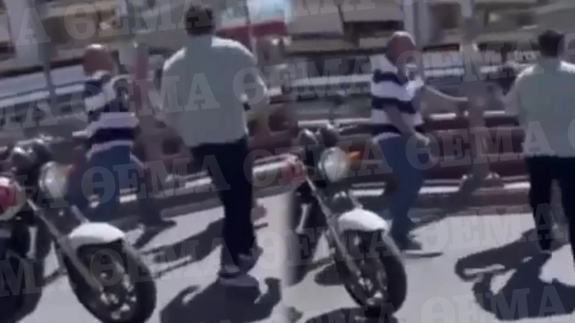 Ζήτω το&#8230; Ελλαδιστάν: Ο Μπέος χτυπά (!!!)  μοτοσικλετιστή στη μέση του δρόμου&#8230; (vid)
