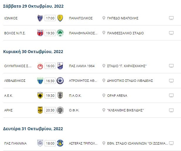 Βαθμολογία Super League: Στον… πόντο από την 3η ΑΕΚ ο Ολυμπιακός, ασταμάτητος ο Βόλος!