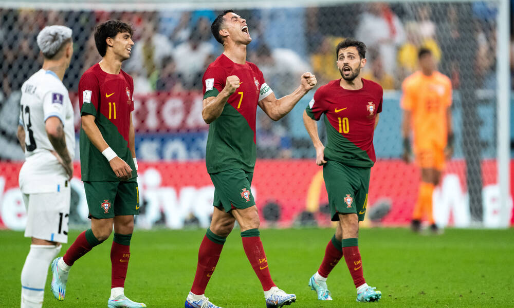 Πορτογαλία-Ουρουγουάη 2-0: Πρόκριση με οδηγό τον Μπρούνο Φερνάντες (vids)