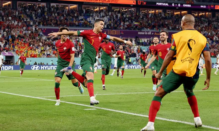 Πορτογαλία-Γκάνα 3-2: Θρίλερ, ιστορία ο Ρονάλντο! (+vids)
