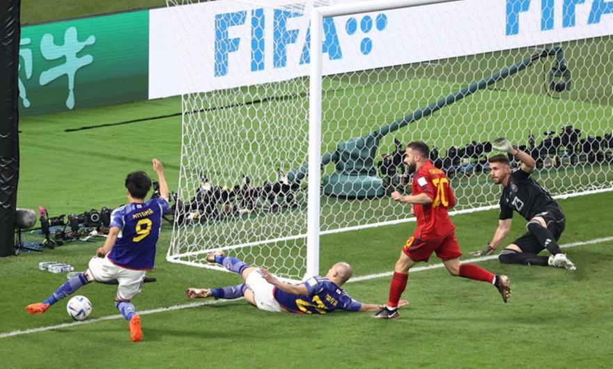 Χαμός για το αν έπρεπε να μετρήσει ή όχι το δεύτερο γκολ της Ιαπωνίας! (+vid)