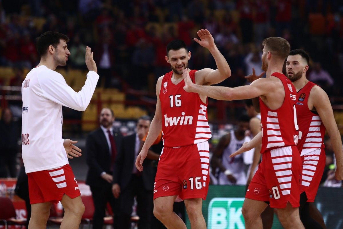 EuroLeague: Ο Ολυμπιακός περιμένει τον Ερυθρό Αστέρα
