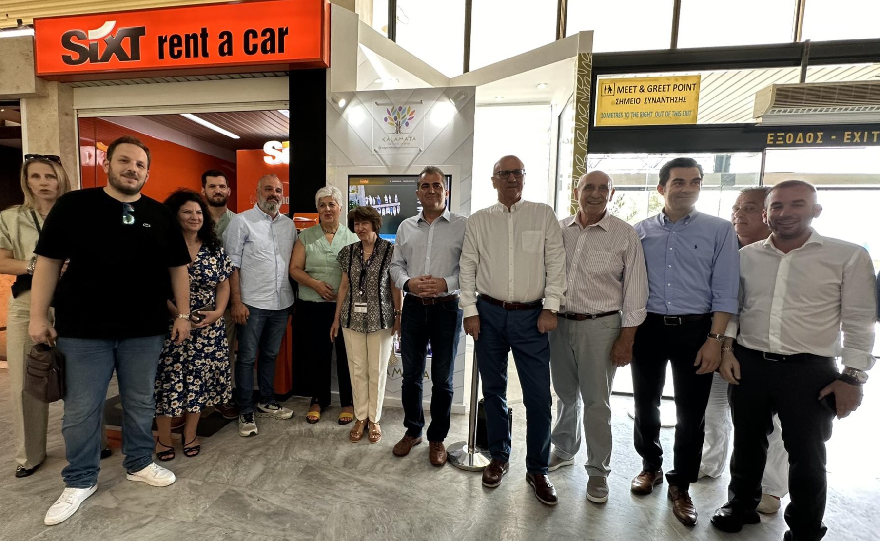Εγκαινιάστηκε το νέο Γραφείο τουριστικής πληροφόρησης του Δήμου Καλαμάτας στο Αεροδρόμιο