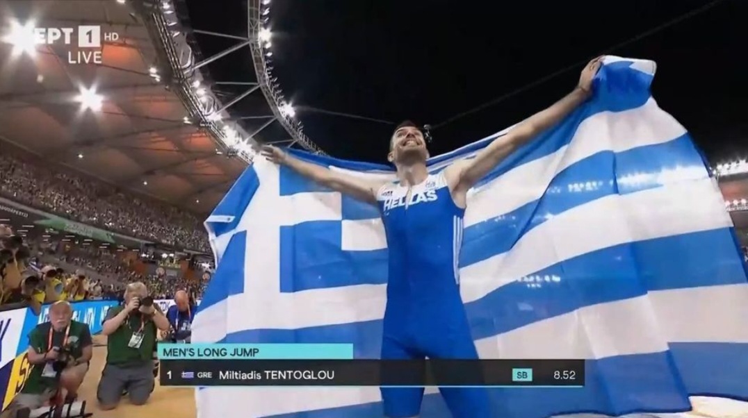 Μυθικός Μίλτος Τεντόγλου, το έκανε ξανά: Παγκόσμιος πρωταθλητής στο τελευταίο άλμα (+vids)