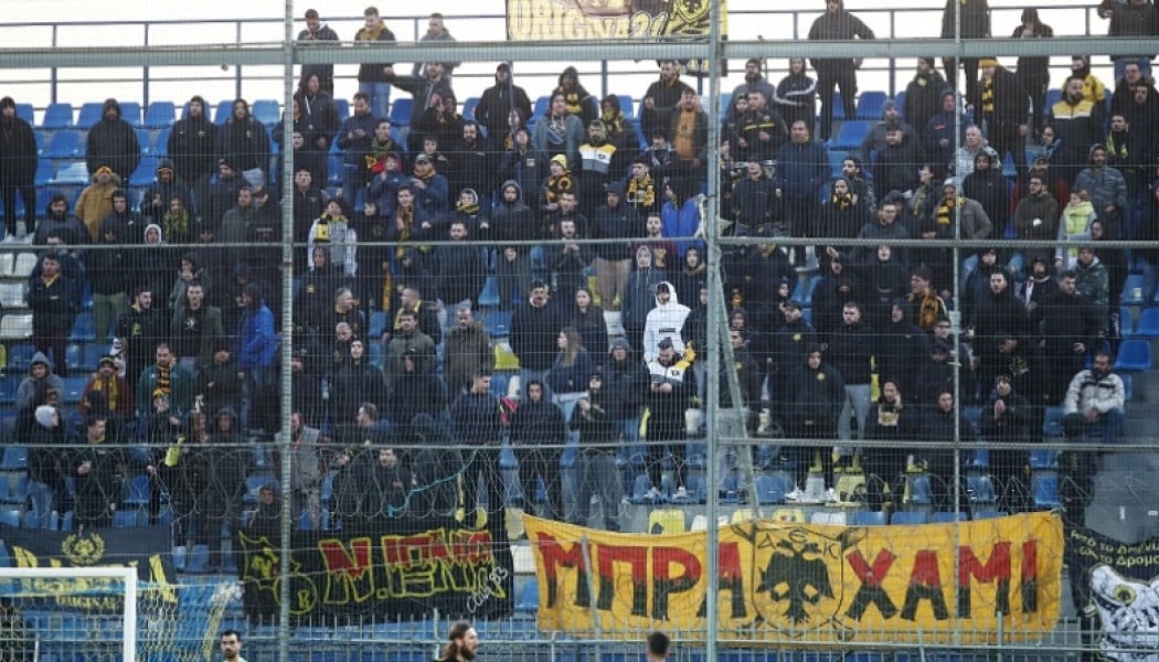 Απαγόρευση οργανωμένης μετακίνησης των οπαδών της ΑΕΚ στην Τρίπολη (+pic-vid)
