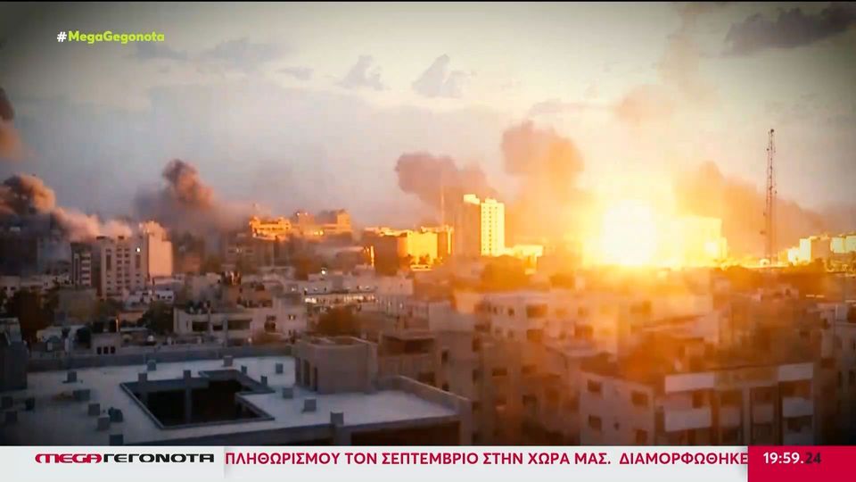 Εικόνες ΣΟΚ: Ισραηλινοί βομβαρδισμοί ισοπεδώνουν τη Λωρίδα της Γάζας (video)