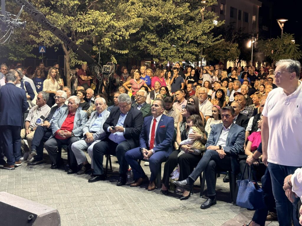 Πλήθος κόσμου στην κεντρική ομιλία  του Θανάση Βασιλόπουλου στην Καλαμάτα  &#8211; Τα κυριότερα σημεία της (+pics)