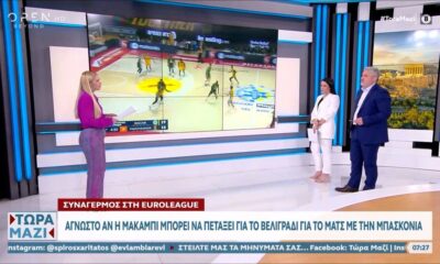 Euroleague: Άγνωστο αν η Μακάμπι μπορεί να πετάξει για Βελιγράδι (video)