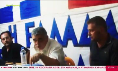 Νίκος Μιχαλολιάκος: Αποφυλακίζεται ο αρχηγός της Χρυσής Αυγής (video)
